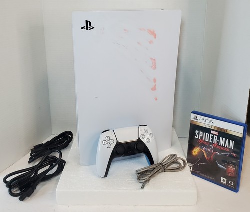 Sony PlayStation 5 PS5 825GB (CFI-1115A) w Cables Controller Game TESTED✅️ READ❗