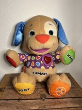 FISHER-PRICE Laugh Learn LOVE TO PLAY Interactive Puppy Dog Plush 2008 Works