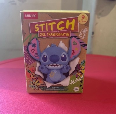 Stitch Cool Transformation Toy - Blue surprise Box