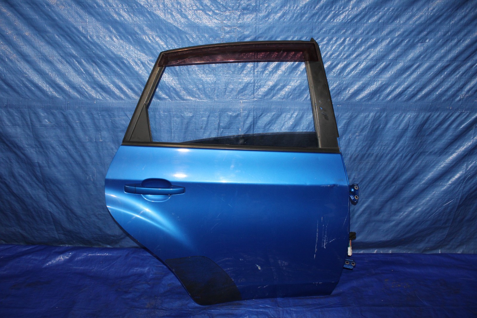 08-14 Subaru Impreza WRX STI GR8 WRB Rear Right Door w/ Door Card JDM EJ257