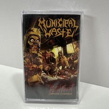 Municipal Waste - The Fatal Feast Waste In Space Cassette Tape 2012 New ?SEALED?