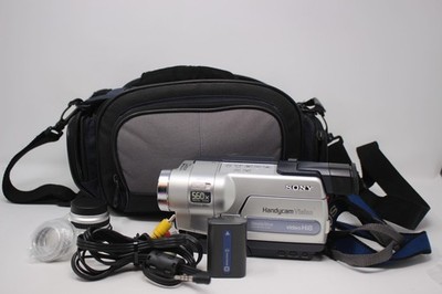 Sony Handycam Vision CCD-TRV318 Video Hi8 Camcorder w/ 560x Zoom Sima Lens Case