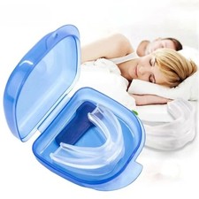Stop Snoring Mouthpiece Sleep Apnea Guard Bruxism Anti Snore Pure Grind Aid Tray