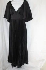 NEW NWT Baltic Born L Large Black Aubree Pleat Dress