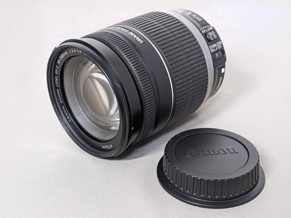 Canon EF-S 18-200mm f/3.5-5.6 IS Lens, Used, Serial Verified