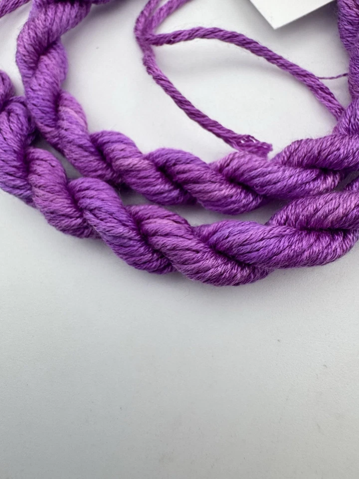 Gloriana 12 Strand Silk Floss For Needlework-2 Skeins/6 Yd Each-Berry Purple - Image 2 of 2