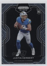 2020 Panini Chronicles Prizm Black Justin Herbert #PB-3 0bp1