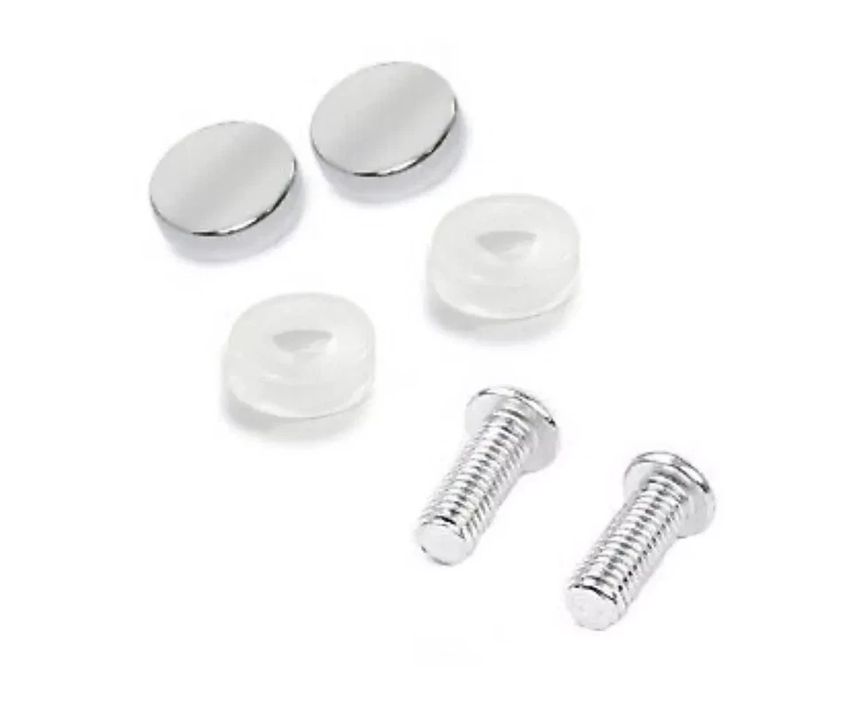 Marco de matrícula de acero inoxidable emblema Chevrolet Chevy 3D libre de óxido con tapas Foto 2 de 4