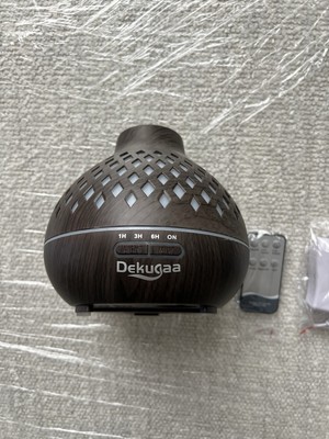 Humidifier for Bedroom Aroma Diffuser Auto Shut Off, 400ml Essential with Remote