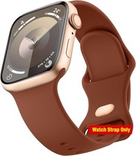 Silicone Sport Bands for Apple Watch 38mm 40mm 41mm 42mm 44mm 45mm 49mm Ultra 2
