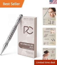 Elegant Stainless Steel Acupuncture Pen for Pain Relief and Muscle Relaxation