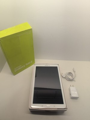 Samsung Galaxy Tab E 16GB 9.6-Inch Tablet SM-T560 - White with Box
