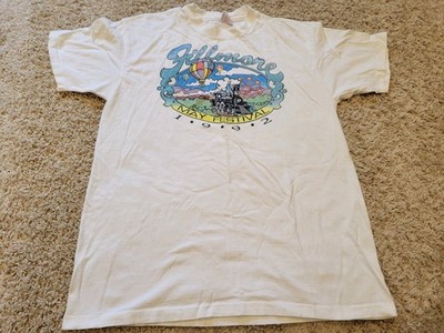 Vintage 1992 90s Fillmore Ca May Festival Shirt Size M* Single Stitch USA 