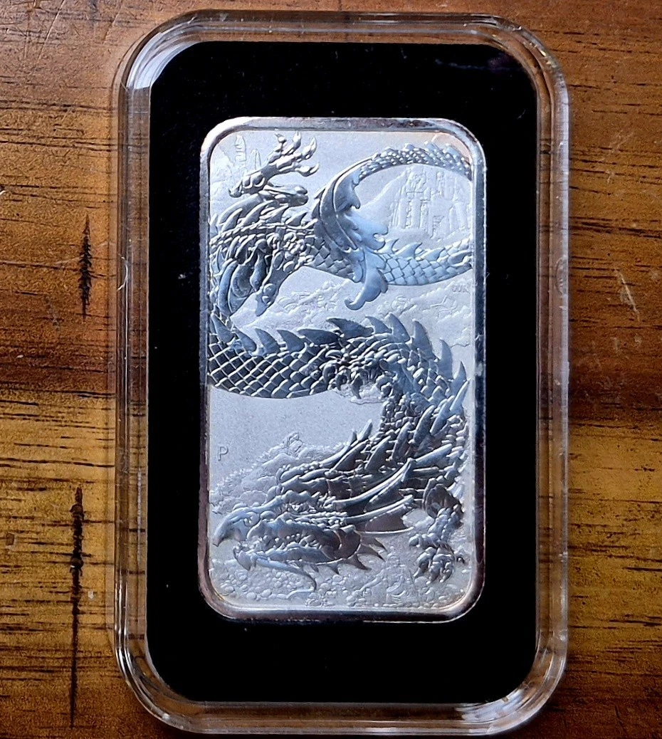 Bar The Perth Mint Silver Bullion Bars & Rounds 1 oz Precious