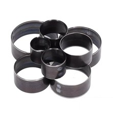 8PCS/Set Black Leather Cutting Die Set Leather Cutting Punching Die Tools