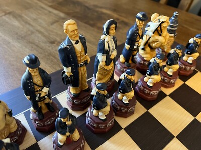 SAC American Civil War Chess Set - Hand Painted (Studio Anne