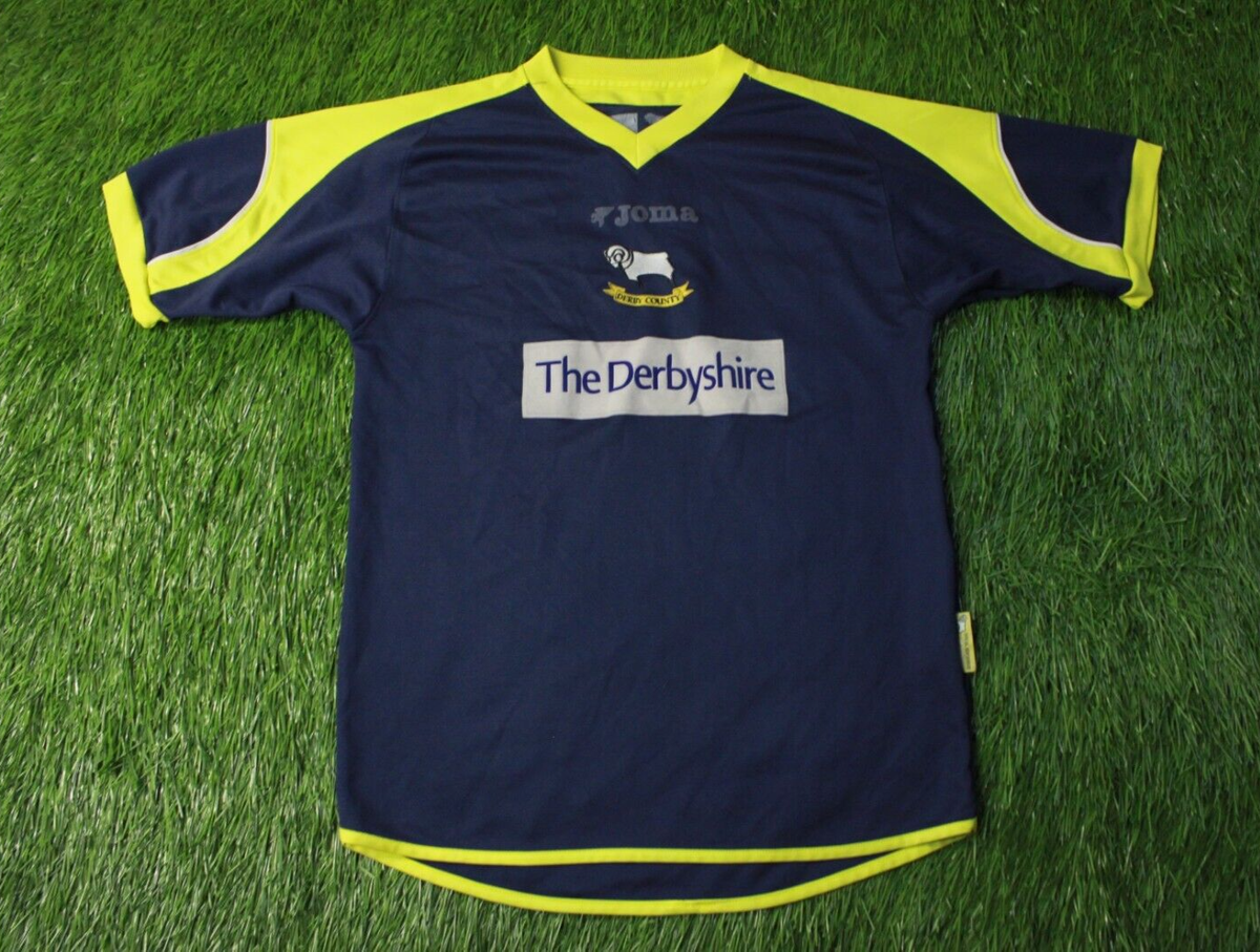 ウェア Joma Derby County shirt DERBY COUNTY 2006-2007 FOOTBALL SOCCER SHIRT JERSEY THIRD JOMA