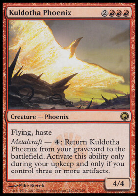 Magic the Gathering MTG Kuldotha Phoenix (95) Scars of Mirrodin   LP
