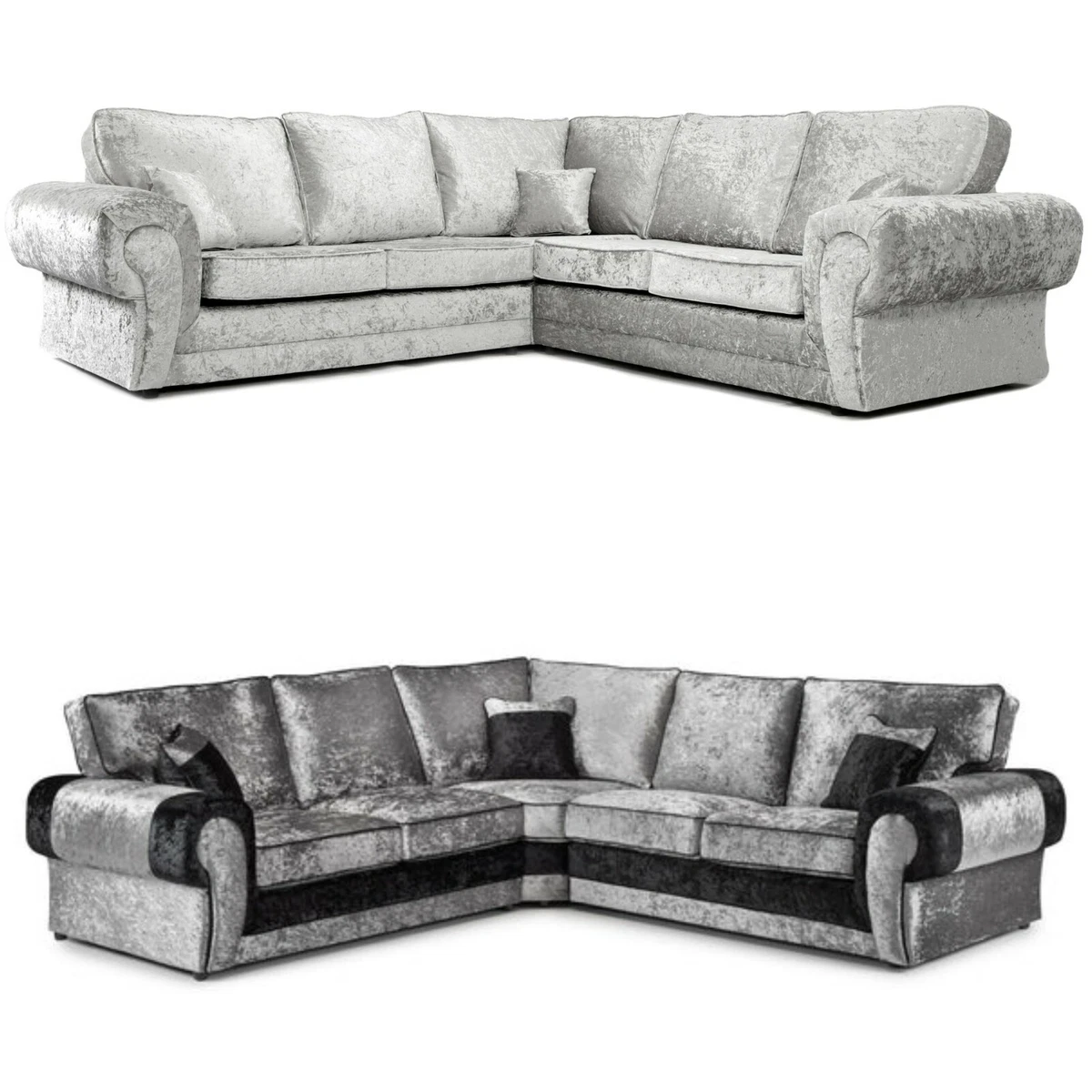 Sofa World Uk Stunning Verona Crushed Velvet Available For, 58 OFF