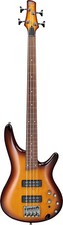 Ibanez Basso Elettrico 4 Corde Soundgear Fretless - BBT - Marrone Scoppio
