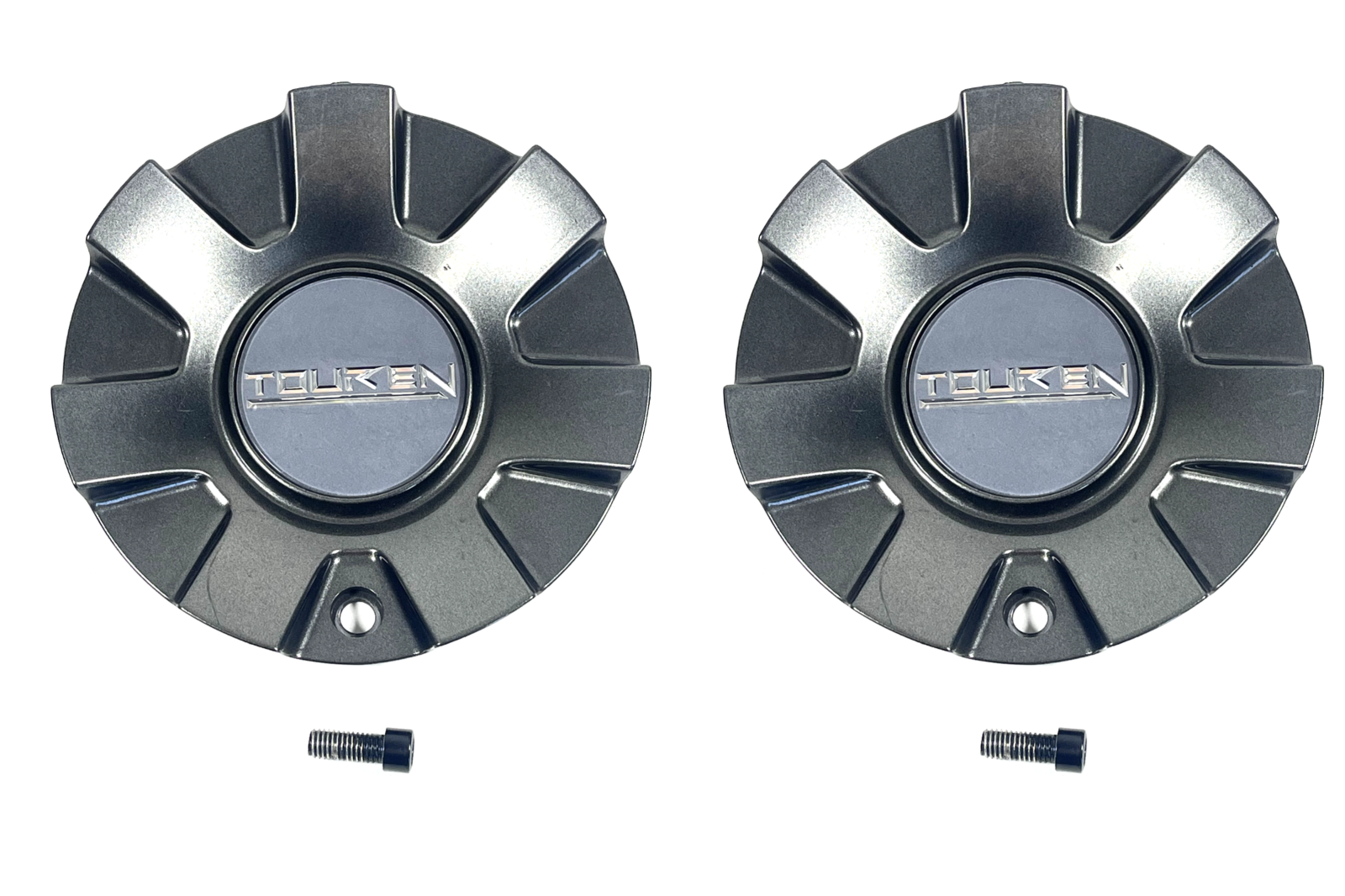 2PCS Wheel Hub Cap Center For Touren wheel Gun Grey # 3260 TR6 C1032602 18