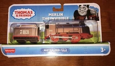 Fisher-Price Thomas and Friends Merlin the Invisible Motorized Engine Train New