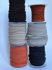 High Quality Leather Suede Cord Ribbon Jewellery Gift Wrapping Crafts Decor 3mm