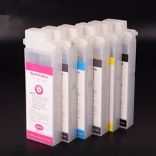 6PCS Empty Refillable Ink Cartridge With Chip For Canon TM-200 205 300 305