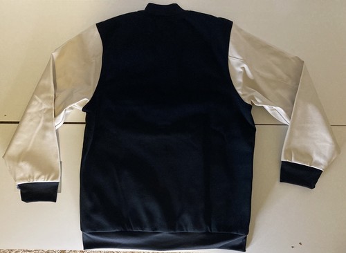 Adidas Varsity Jacket Black and White Size XL Boys - Picture 2 of 2