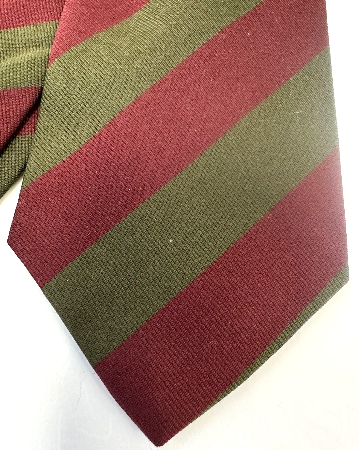 New! TM Lewin burgundy/brown striped tie – Duke of Edinburgh (NEW) unallocated