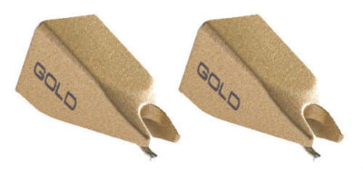 Ortofon GOLD Replacement Stylus / Needle for Turntable Cartridge Vinyl (TWIN)