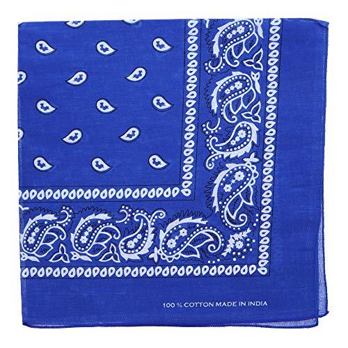 Bandana de cachemira extra grande Motique Accessories 27x27 pulgadas - Imagen 17 de 18