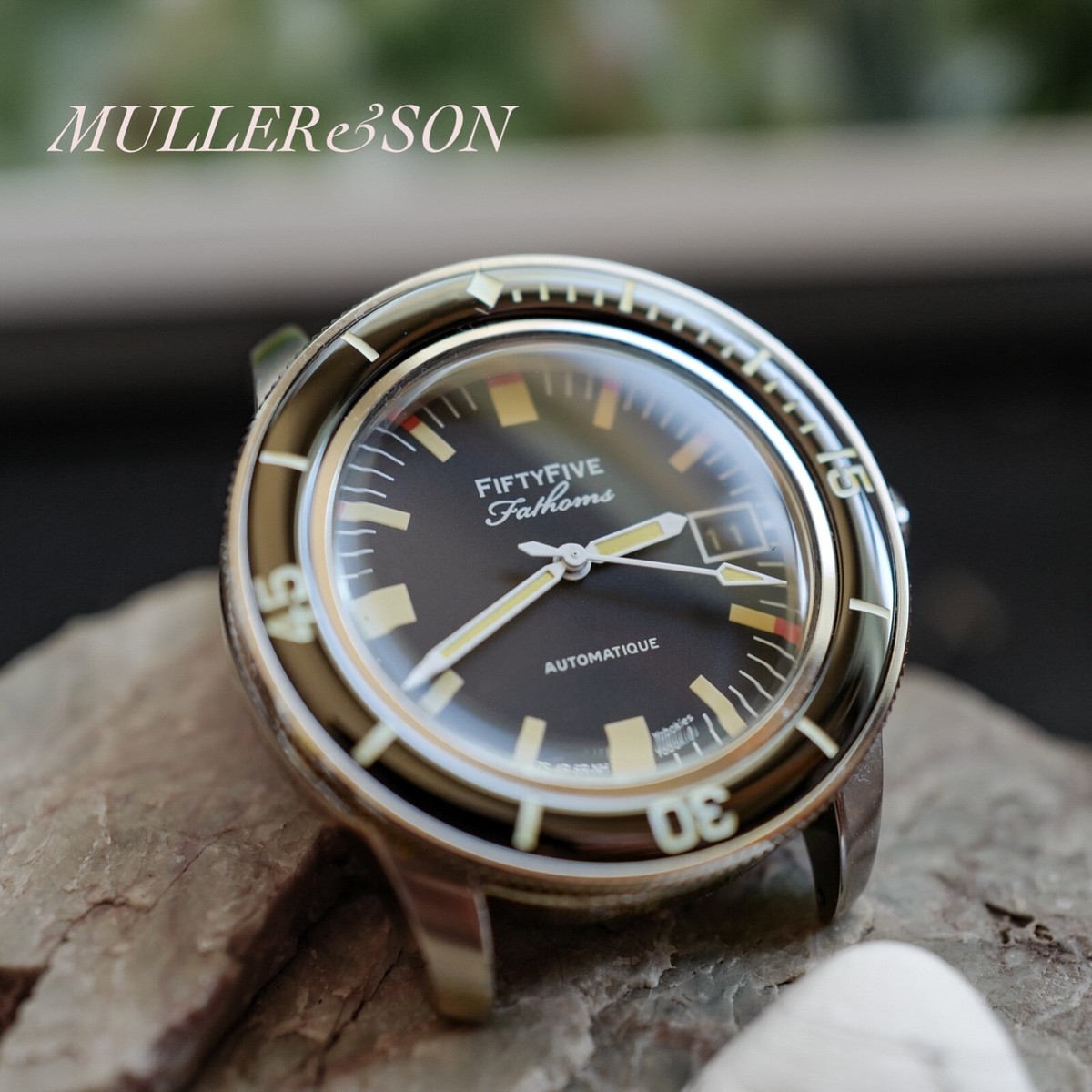 Müller&Son [Barakuda CC] Watch Mod Refurbished Seiko SNZH Fifty