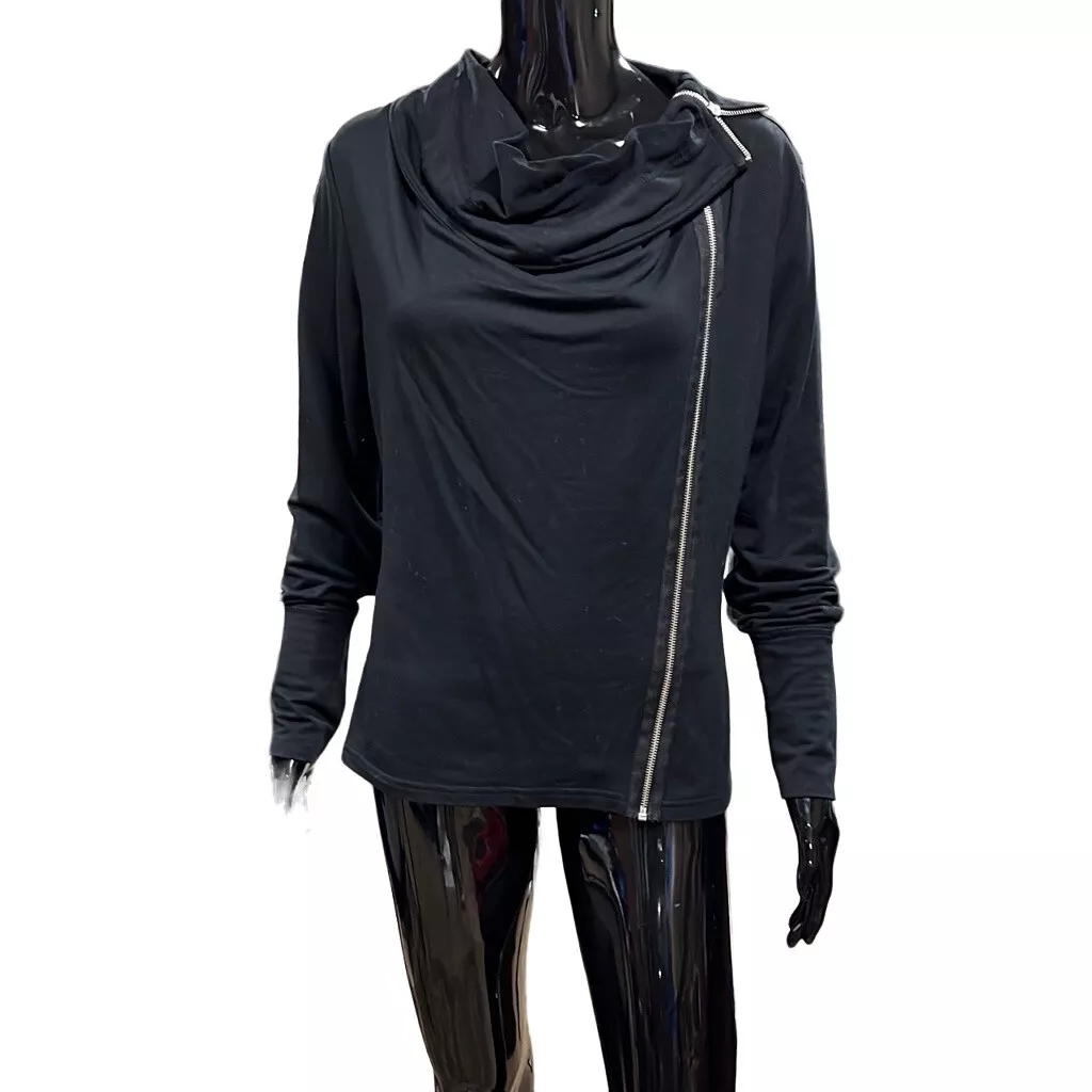 Asymmetrical clearance zip jacket