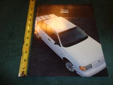 1992 MERCURY TEMPO SALES BROCHURE / CATALOG / ORIGINAL FOMOCO ITEM!!
