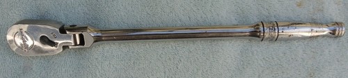 Snap On Tools 3/8" Drive FLF80 80 Tooth Long Flex Swivel Head Sealed Ratchet