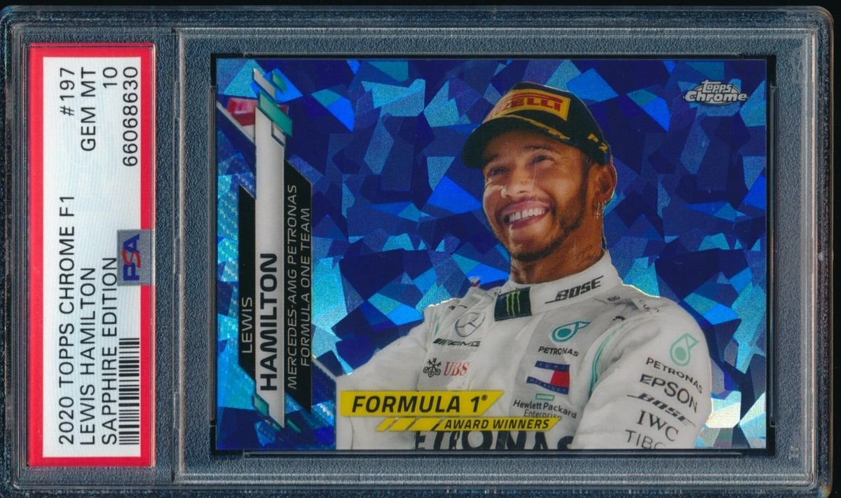 2020 Topps Chrome Sapphire Edition Formula 1 - Lewis Hamilton #197