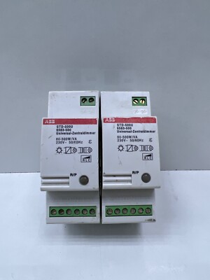 Lot 2 Teile ABB Universal Zentral Raum STD 500U, 6583-500