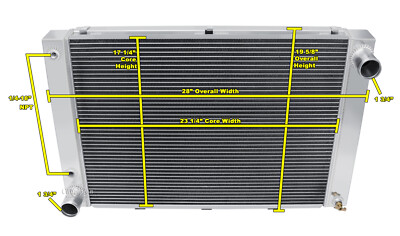 AAR Champion 3 Row Radiator for 1961 - 1963 Ford Thunderbird V8 Engine #CC6361