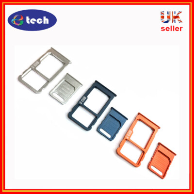 Für Nokia 3.1 Plus Ersatz SIM & SD-Kartenleser Fach Buchse Slot Halter UK