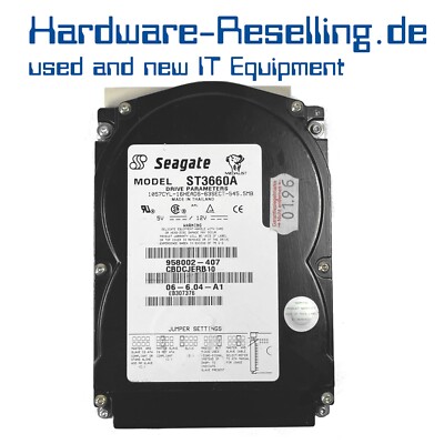 Seagate Medalist 545MB IDE 3211RPM 3,5'' HDD ST3660A 958002-407