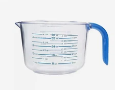 Arrow Home Products Plastic Measuring Cup - 4.5 Cups - With Cool-grip handle