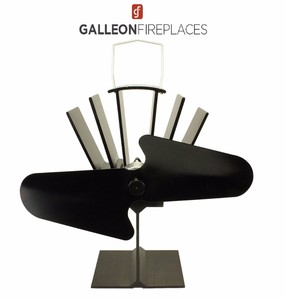 Galleon Fireplaces Heat Powered Eco Stove Fan Wood Burning Stove
