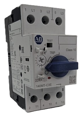 Allen-Bradley 140MT-C3E-C16 Motor Protection Circuit Breaker 10-16A C Frame NEW