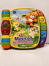 VTech Musical Rhymes Book 40 Songs, Melodies Sounds  Phrases 6-36 Mo.
