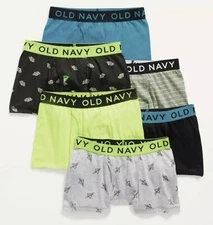 Old Navy Boys Size Medium ~ Boxer Briefs 6-pack ~ Space ~ Retails $25 Chonies