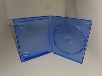 5X MINT SEALED OEM PS4 Blue Replacement Game Case Genuine Sony