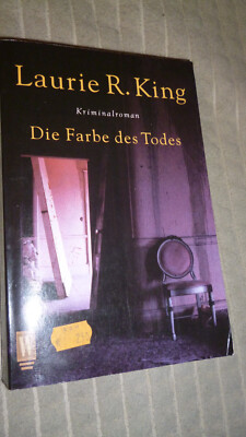 Die Farbe des Todes   KRIMINALROMAN - von Laurie R. King (TB)   guter Zustand **
