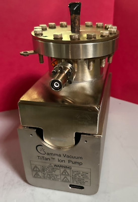 AS IS UNTESTED Gamma Vacuum Titan Ion Pump 75S-TR-6S-FI-N-N