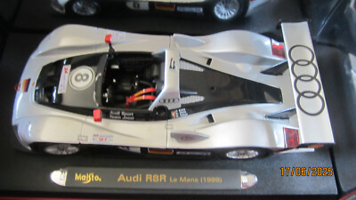 Maisto 1:18 1999 Audi R8R #8 Biela-Pirro-Theys Le Mans 24h OVP